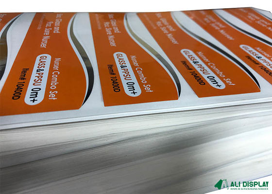 Los CDR adhesivos de la etiqueta autoadhesiva de CMYK 15m m ruedan etiquetas engomadas de encargo del precio